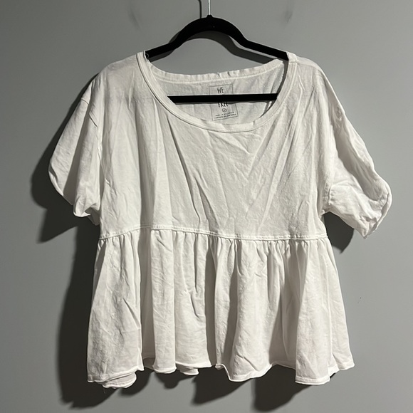 Free People We The Free Odyssey Tee in White - Picture 2 of 6